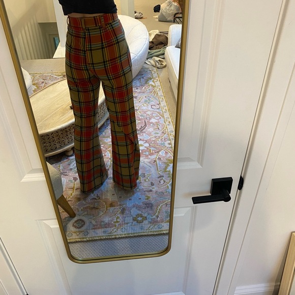 Free people plaid trousers - Picture 4 of 5